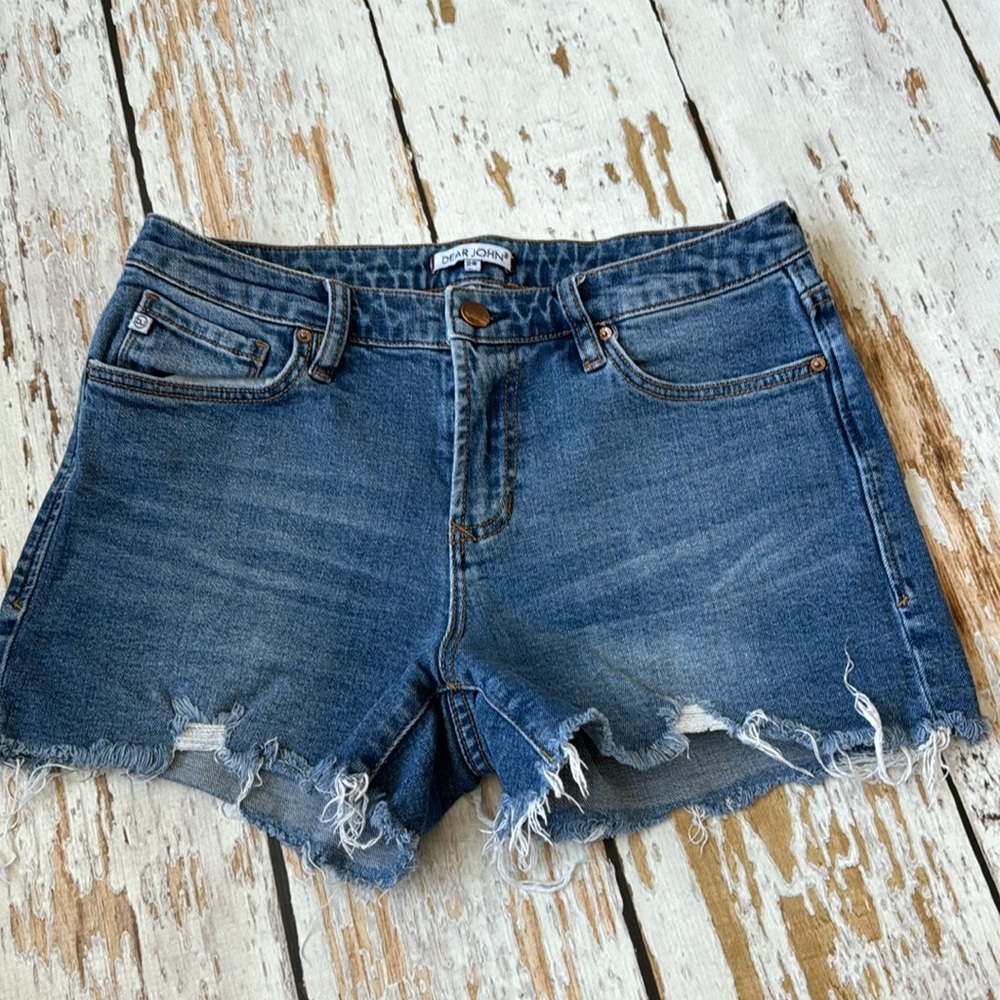 DearJohn denim cut off shorts sz 29